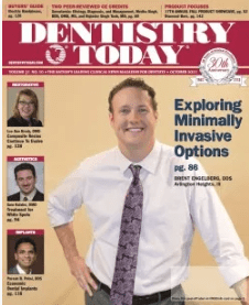 On the cover of Dentistry Today