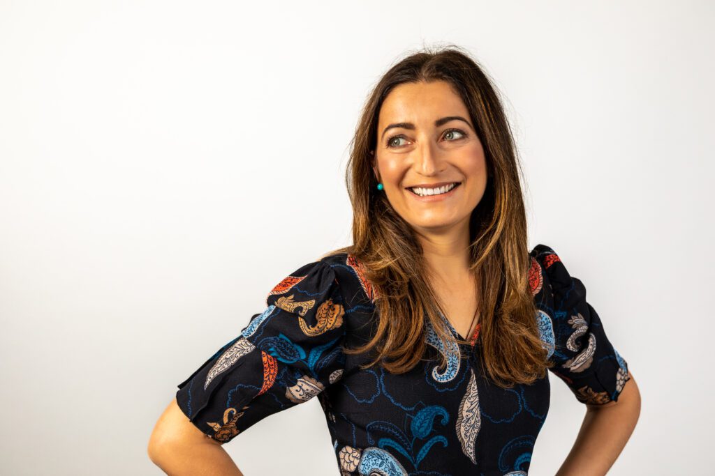 Happy dental patient at AH Smiles